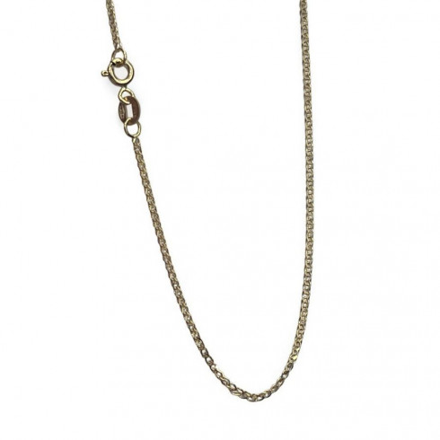 Mini Figaro 14Κ Gold Chain 40cm